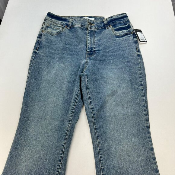 Redy High Rise Flare Jeans Medium Wash Womens Size 30 New - Picture 2 of 10